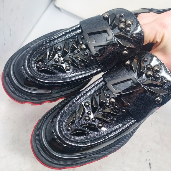 CHRISTIAN LOUBOUTIN Marvel WOMENS The Amazing Loubi Loafer Shoe - Picture 7 of 12